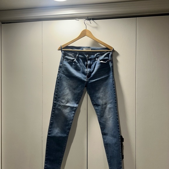 KanCan Blue Skinny Jeans with Vintage Distress Women's Size 11 / 29 - Picture 11 of 15